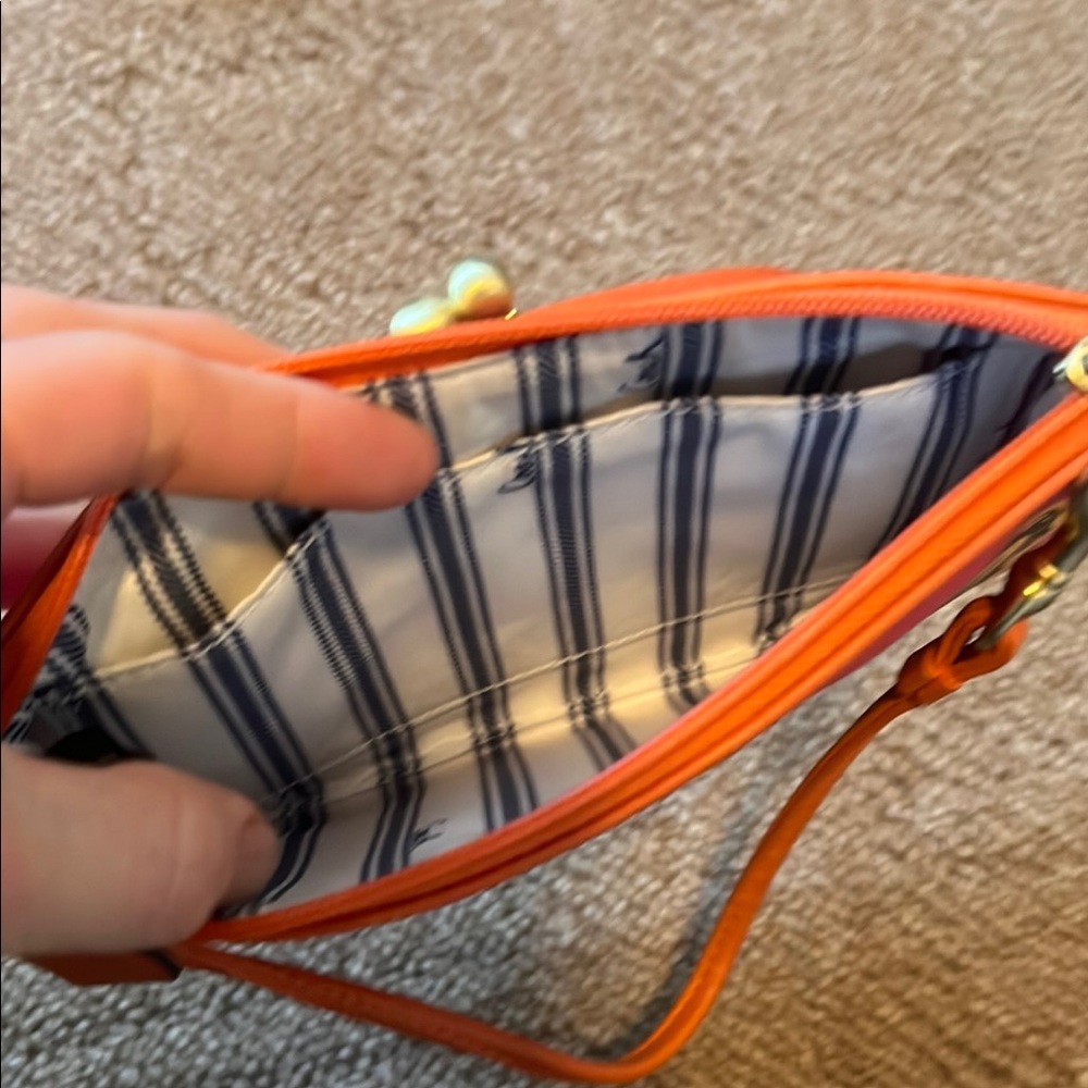 Coach Pink and Orange Wristlet - Picture 4 of 4